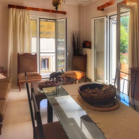 Seaview Rooftop Apt By The Beach In Corfu Town Appartement Corfu (city)
